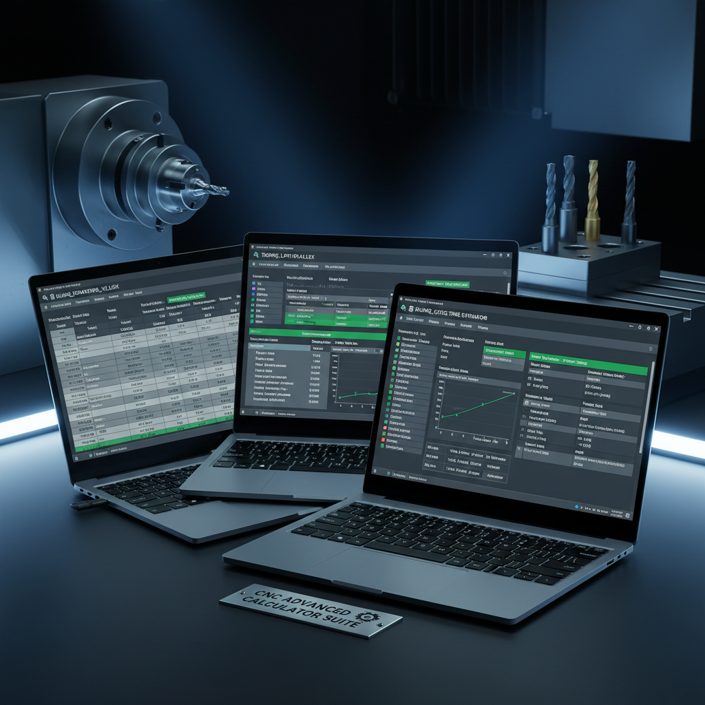 CNC Toolpath & Feeds/Speeds Calculator Suite